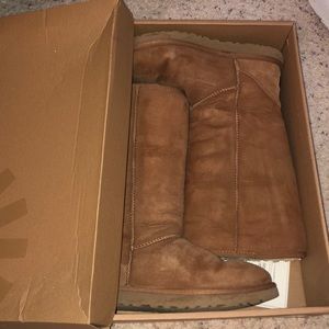 UGGs Tall Chestnut Size 9